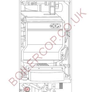 7101506 - WORCESTER - Commercial Boilers - GB162 V2 65KW - Manometer Pressure Gauge